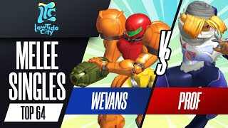 Wevans vs. Prof - Melee Top 64 - Low Tide City 2023