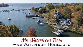 For Sale - South River Waterfront | 147 E. Bay View Drive, Annapolis, MD 21403 | Mr. Waterfront Team