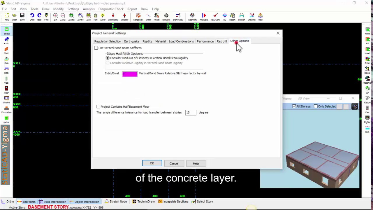 Staticad Project Settings Youtube