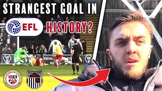 THE STRANGEST GOAL IN EFL HISTORY?! || Bromley 0-2 Grimsby