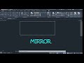 mirror command in autocad software