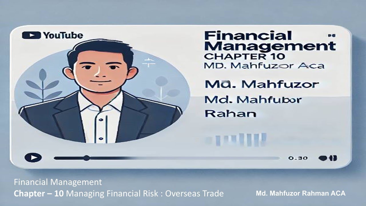 Financial Management Fm Chapter 10 Part 5 Youtube