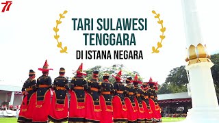 Masyarakat Sulawesi Tenggara Bangga Tari Lumense Tampil di Istana Negara | HUT RI KE 77