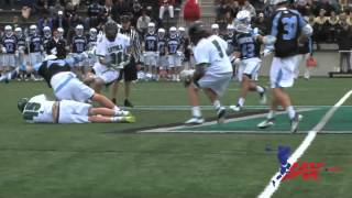 Hopkins vs. Loyola College Lacrosse Highlight 2012 Lax.com