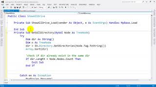 How to Show All Drive and Folder in VB NET 2012
