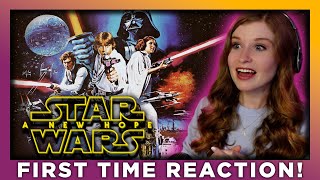 STAR WARS: EPISODE IV - A NEW HOPE - MOVIE REACTION - FIRST TIME WATCHING