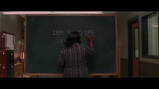 Hidden Figures 2016 IBM processor scene
