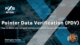 PX5 RTOS Pointer Data Verification (PDV)