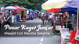 Pasar Kaget Jum'at Cut Meutia | Street Market of Jakarta