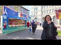 switzerland zurich 🇨🇭 luxury shopping street bahnhofstrasse walking tour city centre 4k 60fps