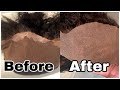 How to remove the glue out of lace frontal/closure wig| Ghost Bond