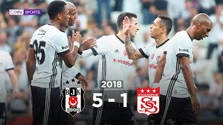 Beşiktaş 5 - 1 DG Sivasspor | Maç Özeti | 2017/18