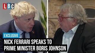 Prime Minister Boris Johnson speaks exclusively to Nick Ferrari | LBC