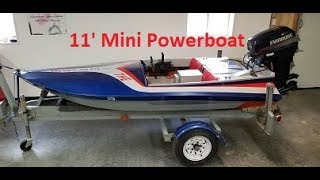 Glen L Dyno Mite 11Ft Mini Speed Boat