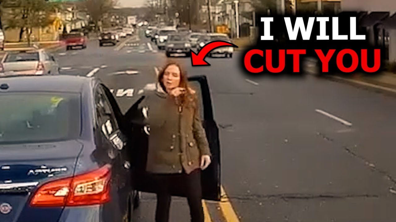 DISTURBING Road Rage Caught On Dashcam Footage - YouTube