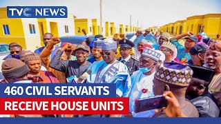 Governor Matawalle Hands Over 460 Housing Units To Civil Servants