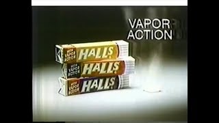 Halls Mentho-Lyptus Cough Drops Commercial (1978)