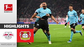 Last-Minute-Win for B04 | RB Leipzig - Bayer 04 Leverkusen 2-3 | Highlights |MD18 – Bundesliga 2024