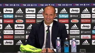 | JUVE - SALERNITANA 2-2 | Allegri: "Candreva teneva in gioco Bonucci?" Conferenza stampa