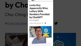 Man Wins Lottery With Chatgpt