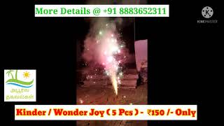 Multi Color Fountains (5 Pcs AngryBird) - ₹150 /- (Special Price) | 2021 Diwali Crackers @8883652311