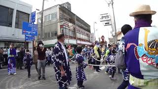 ここで左折しますヨ！　上宿の山車　佐原の大祭秋祭り2022中日 2022年10月8日　 00392