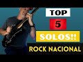 Os 5 MELHORES SOLOS de GUITARRA do Rock Nacional dos anos 80!