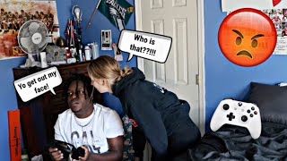 Gaming With Girls Online To See How My GF Reacts!!