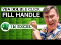 Excel - Mastering Excel Macros: The DoubleClick Fill Macro - Copy Formulas with Ease! - Episode 1152