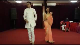 Roshal John Bollywood dance at Mehendi ceremony