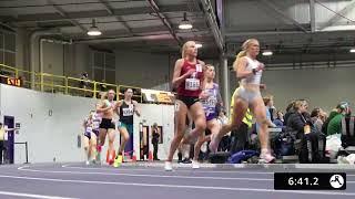 Women's 3000m Section 5 - Washington Indoor Preview 2025 [Full Race Replay]