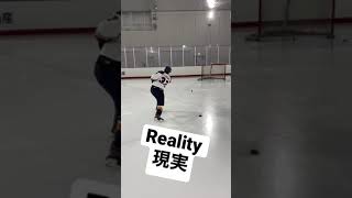 【アイスホッケー】シュートの期待と現実 | Ice Hockey Slap Shot Expectations vs Reality