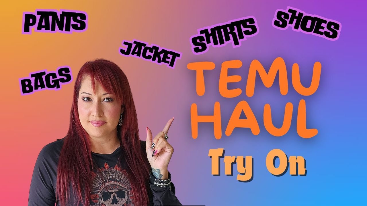 Temu Haul Try On Youtube