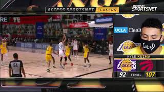 Kyle Kuzma Postgame Interview | Lakers vs Raptors