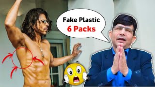 KRK Na Kaha Shah Rukh Khan “Fake Plastic 6 Packs Hain 😱😳 | Pathaan Movie Song Besharam Rang Review