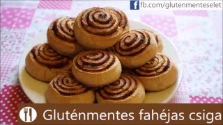 Gluténmentes fahéjas csiga I *Gluténmentes élet*