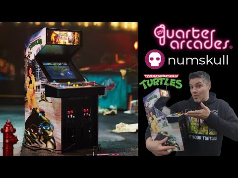 Quarter Arcades Numskull 1/4 Scale TMNT Unboxing And Review - YouTube