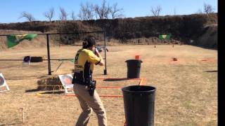 PFC Harris' first 3 Gun Nation Qualifier with the USAMU