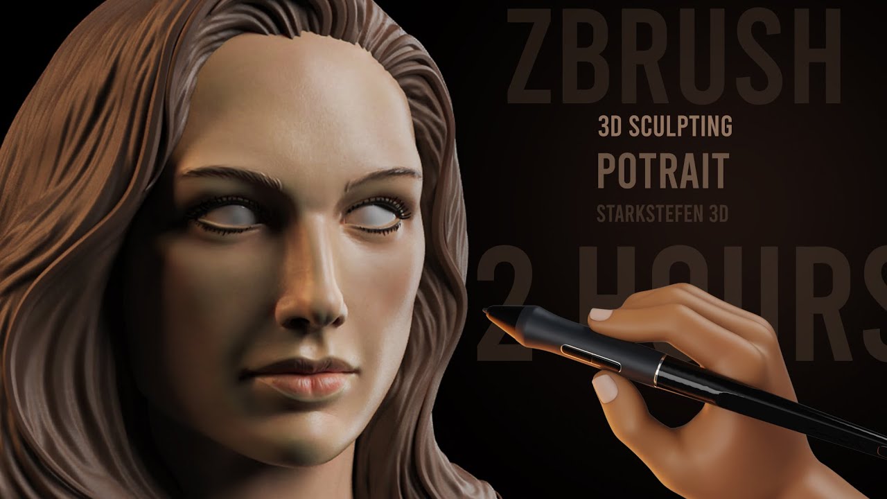 Zbrush Sculpting Live Starkstefen3d Youtube