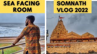 SOMNATH VLOG 2022: Sea facing room in Somnath | Detailed Video