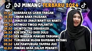 DJ MINANG TERBARU 2024 FULL BASS | VIRAL TIKTOK CIINAN BANA || DJ JANJI KA JANJI