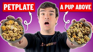 I ATE BOTH: A Pup Above vs PetPlate Fresh Dog Foods