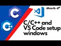 Setup windows 11 system for C/C++ development using MSYS2, mingw-w64 and VS Code