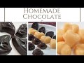 Homemade Dark Chocolate/Milk Chocolate/White Chocolate/Homemade Chocolate Recipe/Kadians Kitchen