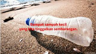 Iklan Masyarakat (Pentingnya membuang sampah pada tempatnya.)