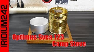 Optimus Svea 123 Camp Stove: Vintage Greateness!