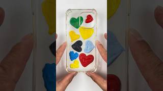 Phone Case with Colors ✨😌 #heart #colors #visualart