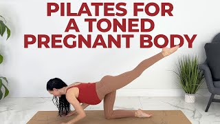 Pregnancy Pilates For A Sculpted Body (15-Min Prenatal Pilates Workout)