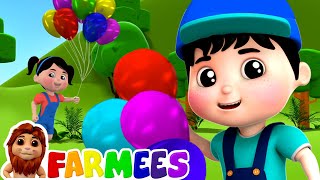 Download Lagu balon | Kartun pendidikan | Video untuk anak-anak | Farmees Indonesia | Bayi sajak | Prasekolah mp3