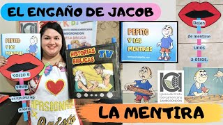 LA MENTIRA DE JACOB - JACOB ENGAÑA A SU PADRE - JACOB Y ESAU - CLASES ONLINE